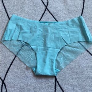 NWT bright light aqua panty sz S hiphugger